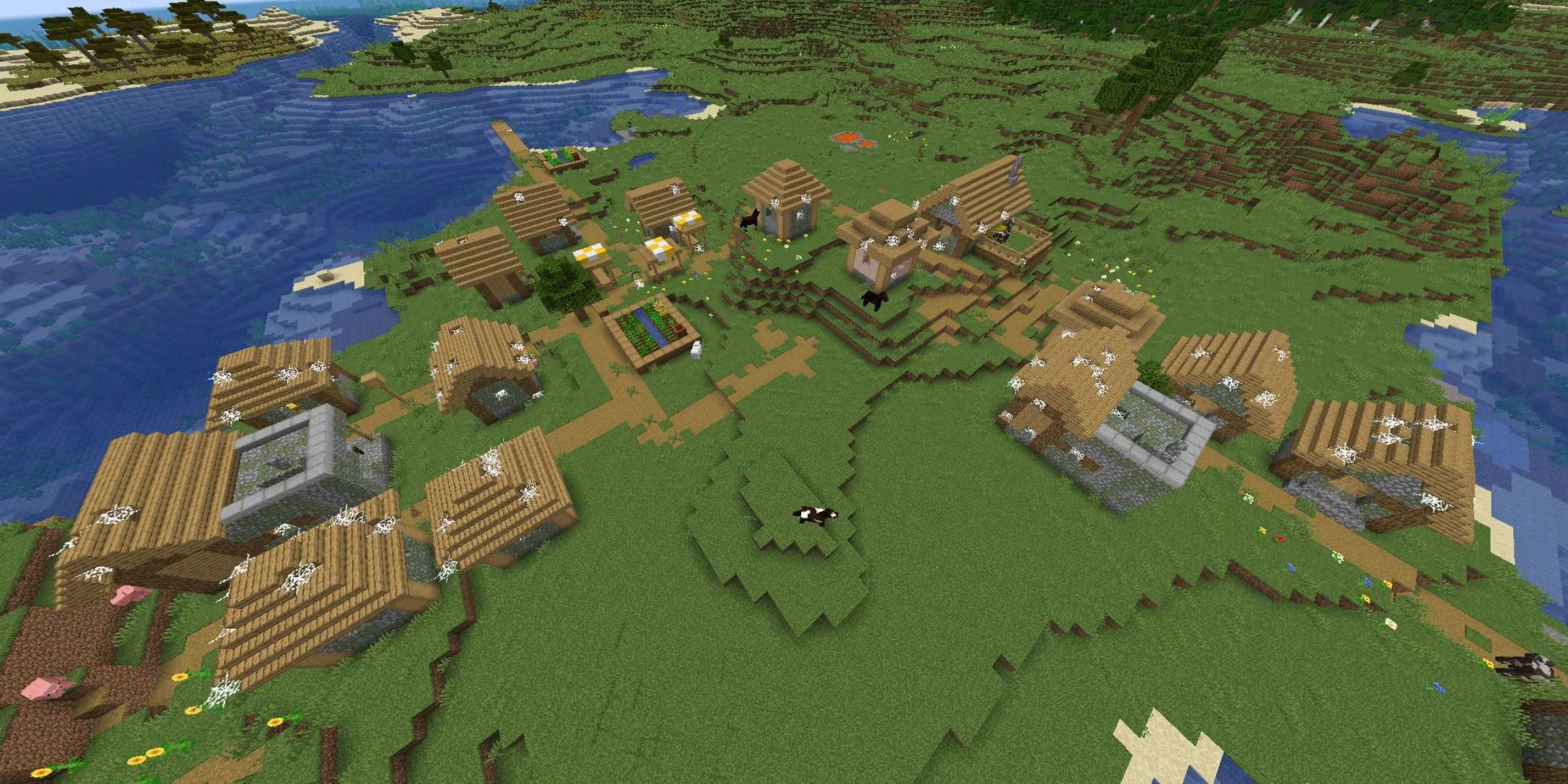 Game thủ Minecraft thể hiện tài năng xây nhà gỗ trên bãi biển - Gamelade