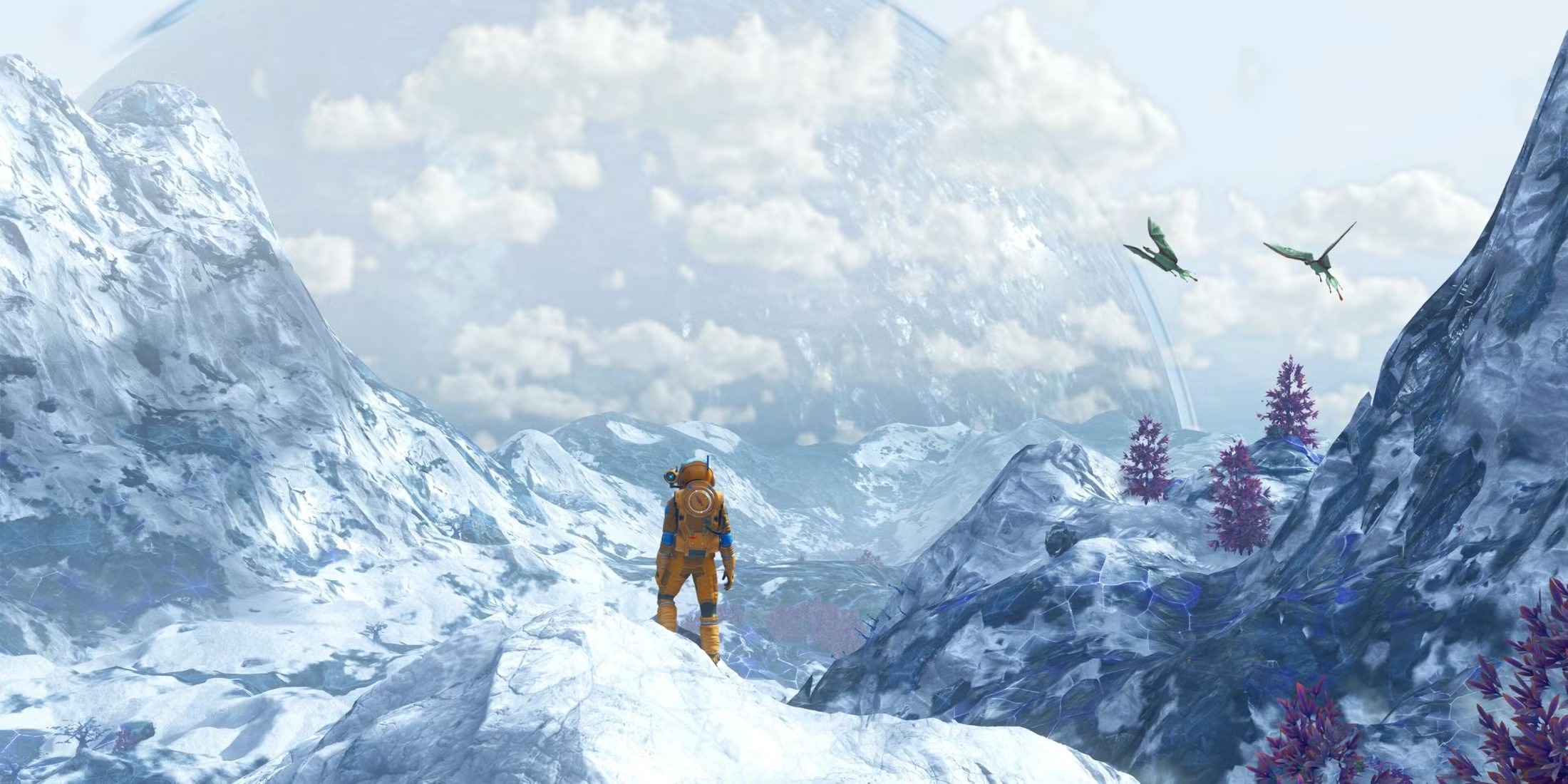 Người chơi No Man's Sky "trổ tài" xây dựng lâu đài tuyết - Gamelade