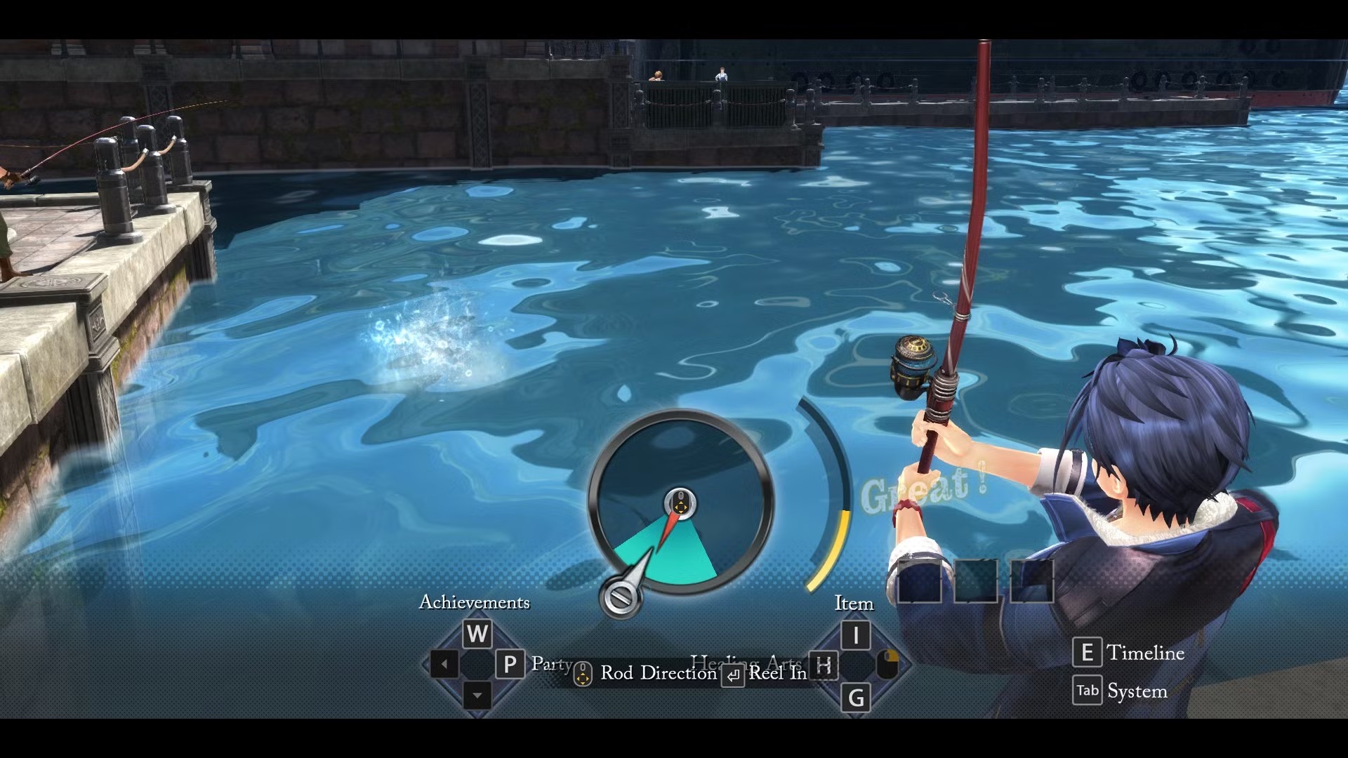 Legend of Heroes: Trails Through Daybreak 2 - Trở thành bậc thầy câu cá - Gamelade