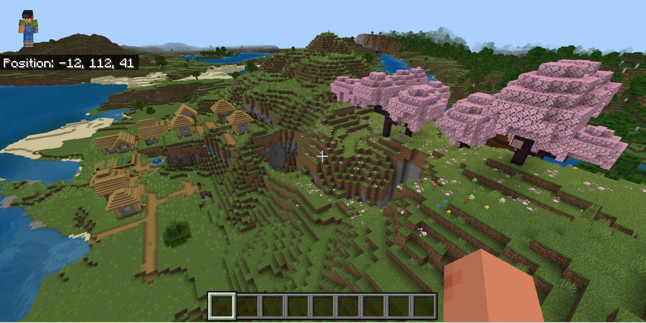 Game thủ Minecraft thể hiện tài năng xây nhà gỗ trên bãi biển - Gamelade