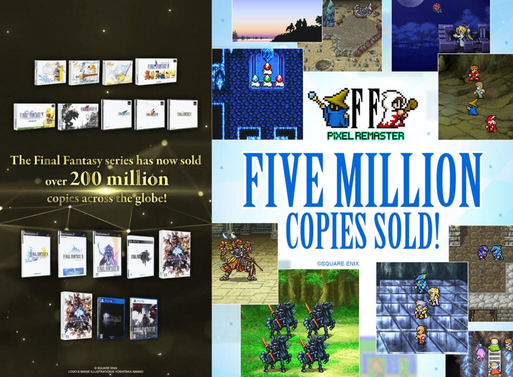 Final Fantasy Pixel Remaster đạt doanh số ấn tượng, toàn series vượt mốc 200 triệu bản-gamelade