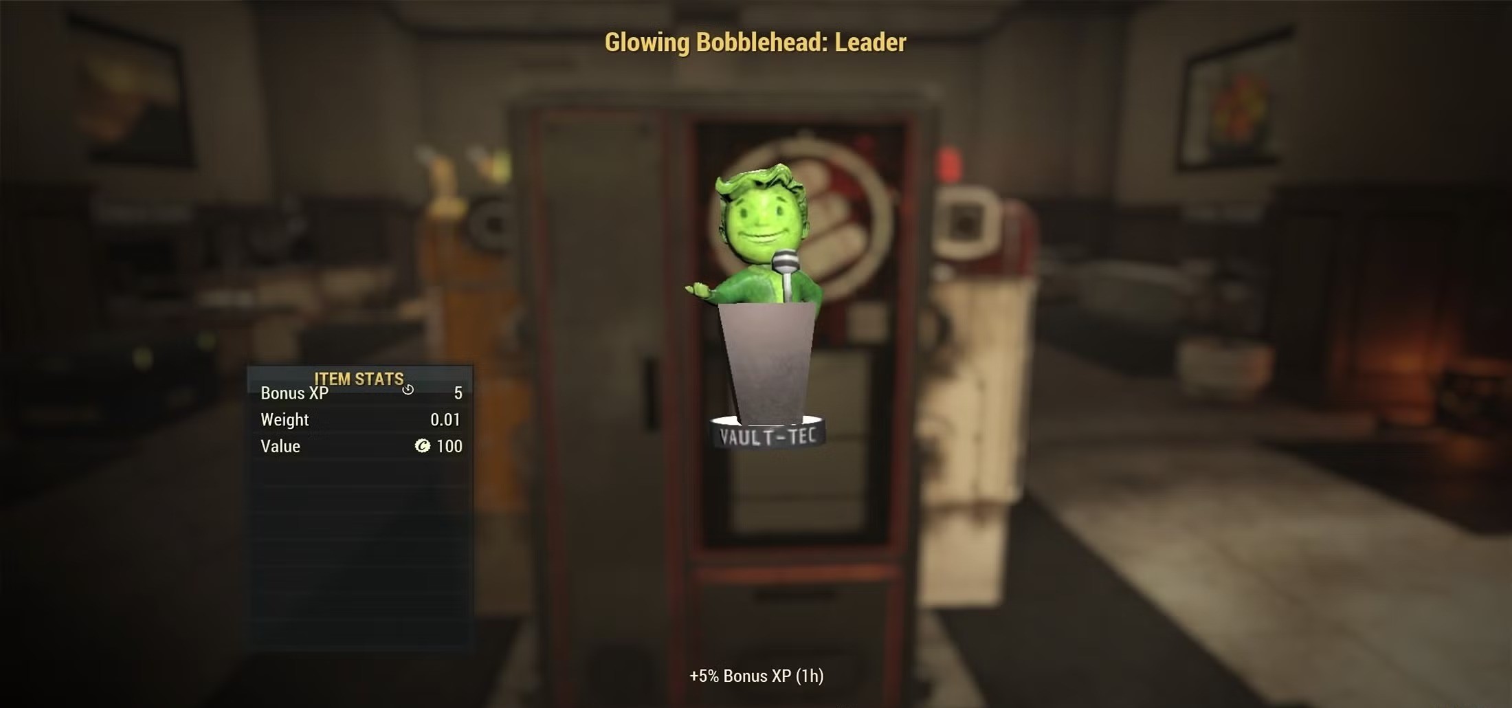 Cách kiếm tượng Bobblehead phát sáng trong Fallout 76 - Gamelade