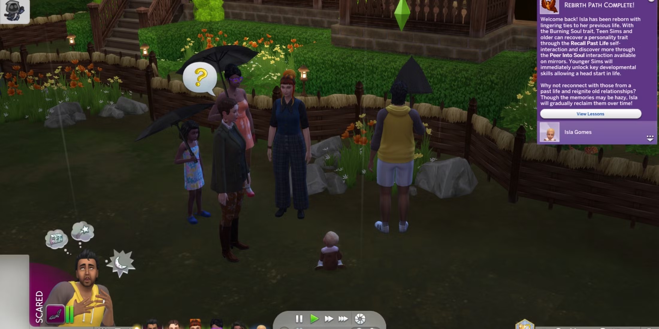 Sims 4: Tang lễ "đi vào lòng đất" theo đúng nghĩa đen - Gamelade