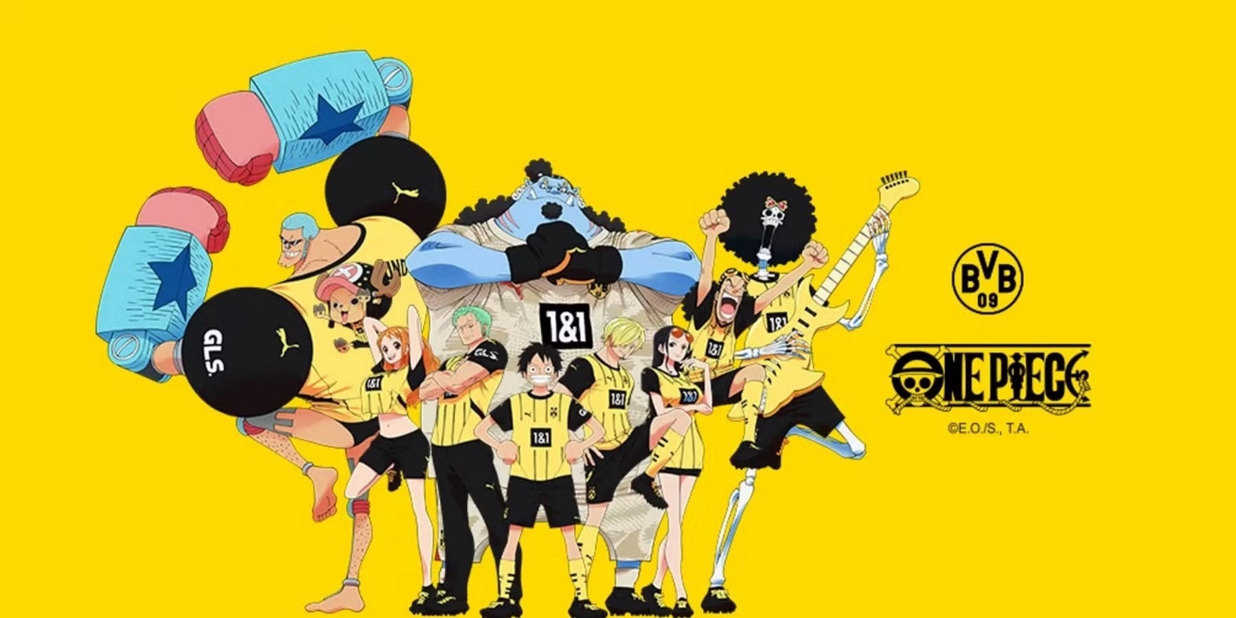 One Piece "bắt tay" cùng đội bóng Borussia Dortmund - Gamelade