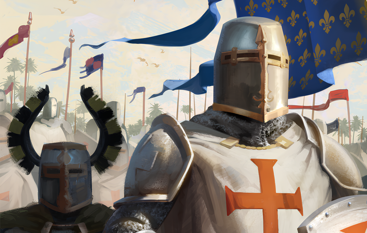 Age of Empires 4 mở rộng bối cảnh lịch sử với sự xuất hiện của Knights Templar - Gamelade