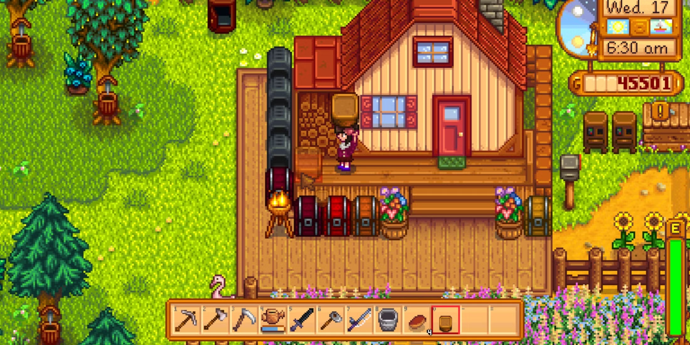 Stardew Valley: Điều gì đang xảy ra với kho gỗ mà fan náo loạn? - Gamelade