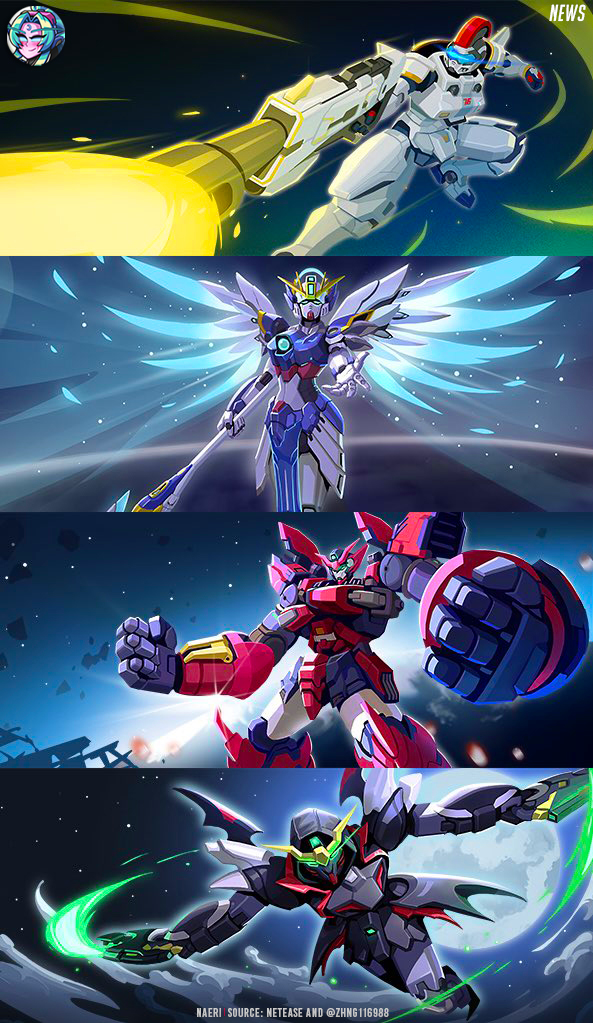 Hé lộ skin Overwatch 2 x Gundam Wing trước thềm collab ngày 29/4?-gamealde