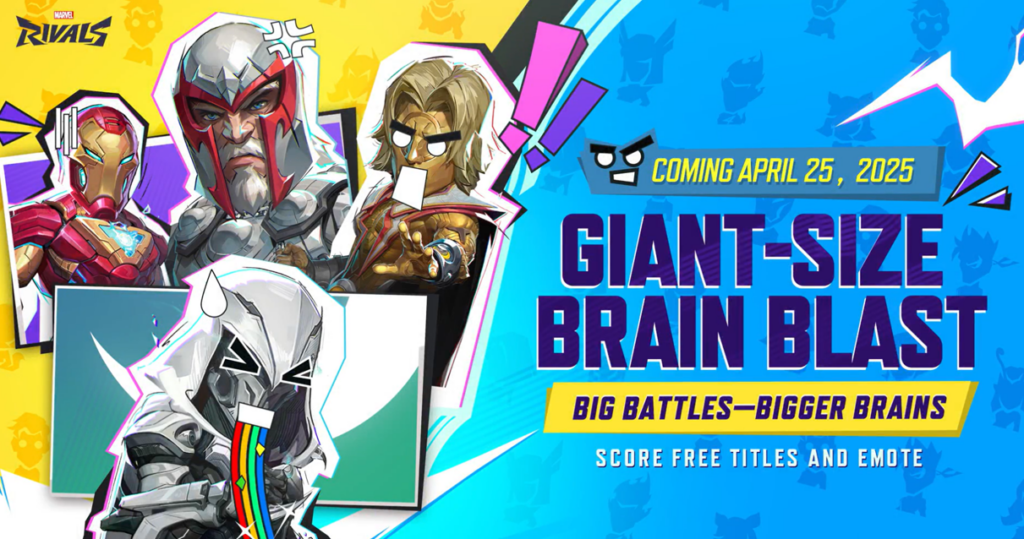 Marvel Rivals công bố chế độ mới "Đầu To" Giant-Sized Brain Blast-gamelade