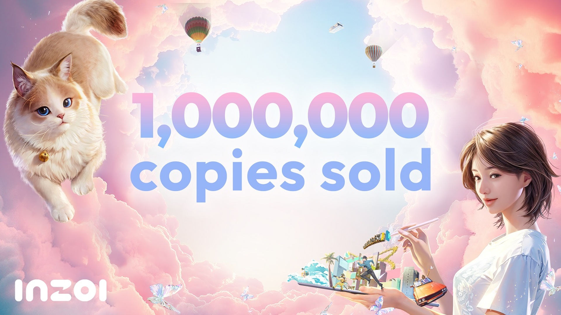 inZOI cán mốc triệu bản bán ra chỉ sau thời gian ngắn ra mắt Early Access-gamelade