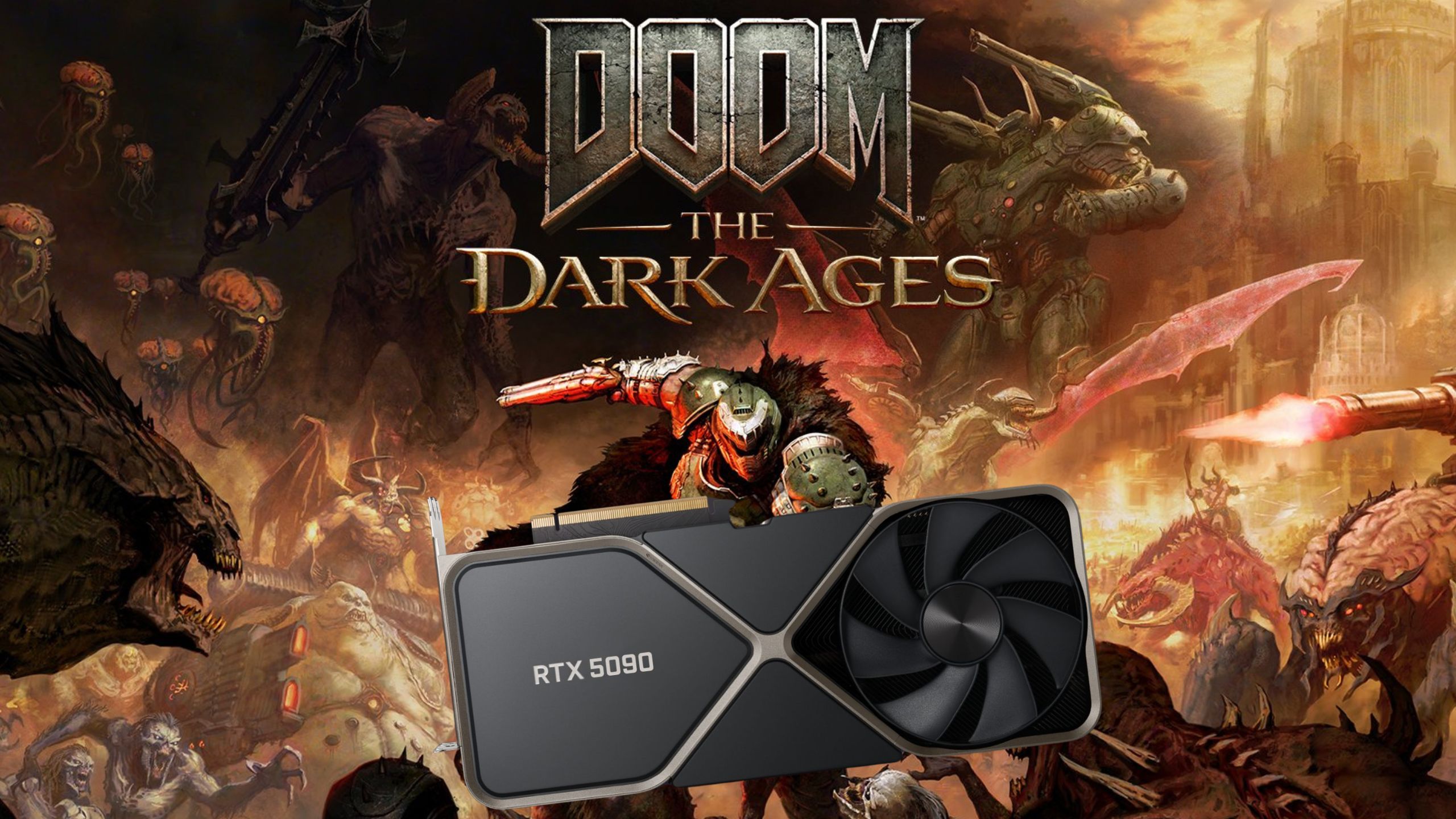 Doom The Dark Ages: Chỉ RTX 4090/5090 mới "gánh" nổi 60FPS ở 4K Max - Gamelade