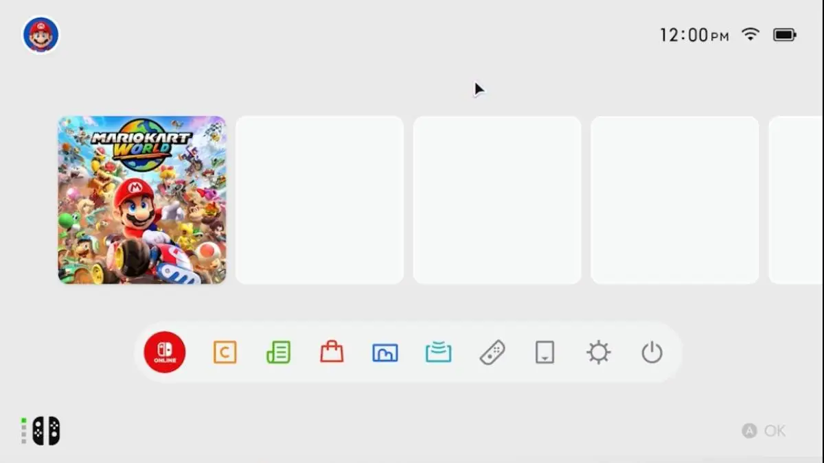 Nintendo Today hé lộ tính năng điều khiển chuột trên Home Menu của Switch 2-gamelade