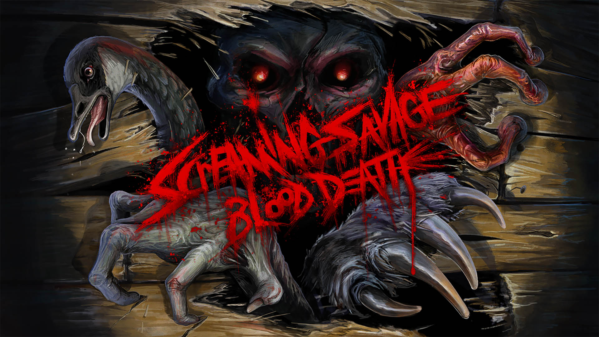 Game kinh dị Screaming Savage Blood Death ấn định ngày ra mắt-gamelade