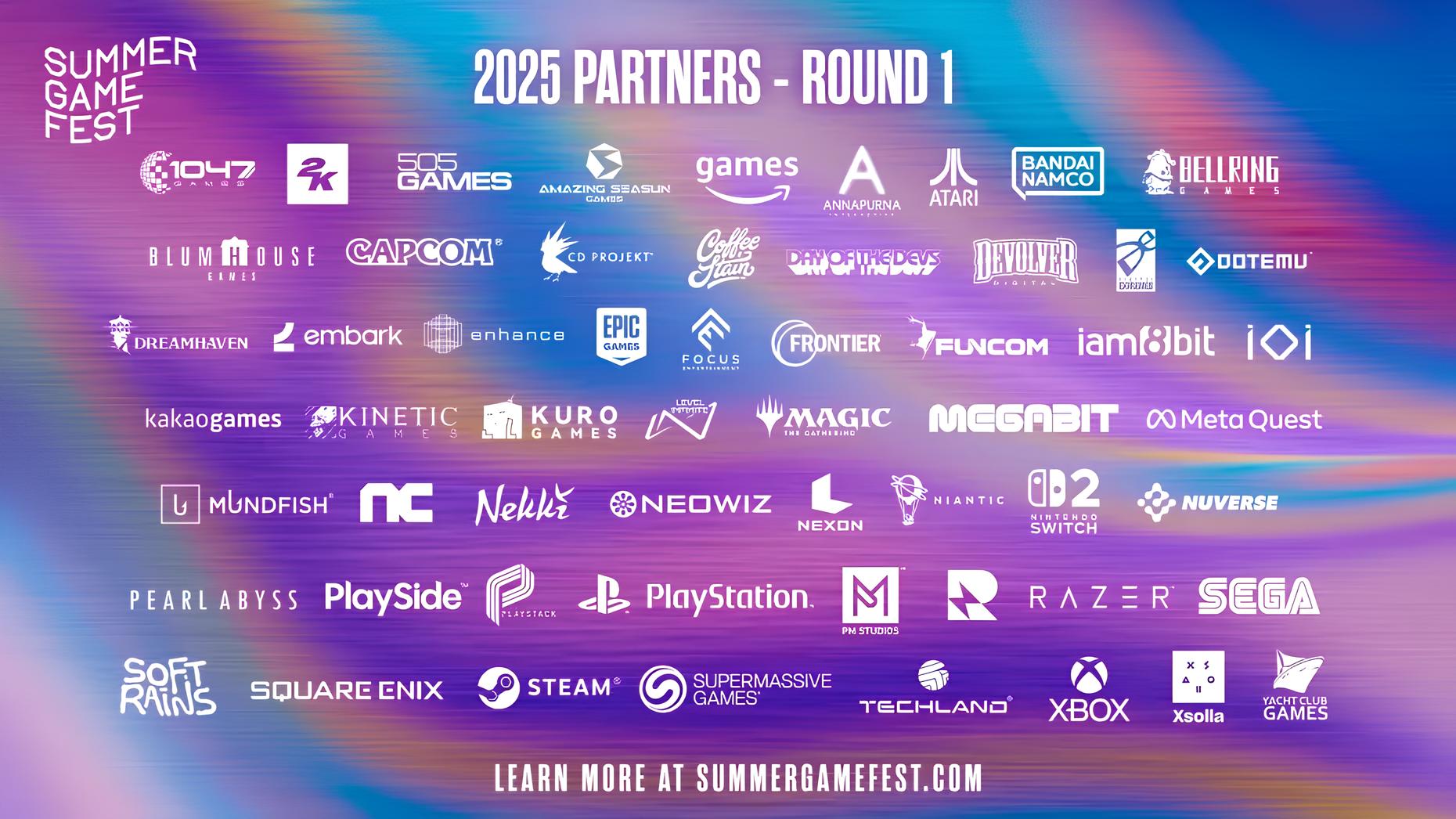 Danh sách đầy đủ các đối tác được công bố cho Summer Game Fest-