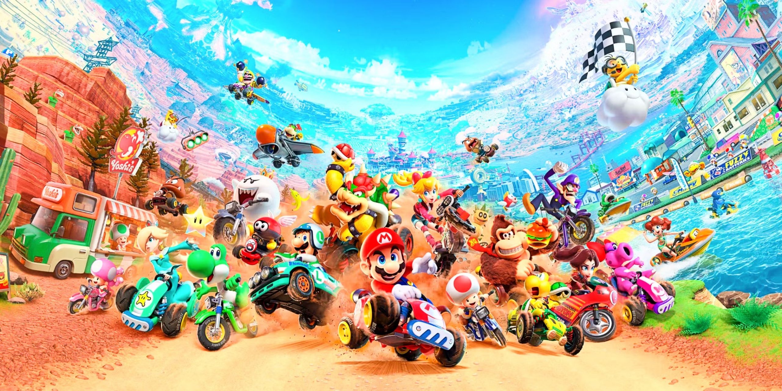 Mario Kart World: Danh sách nhân vật đầy đủ đã được xác nhận - Gamelade