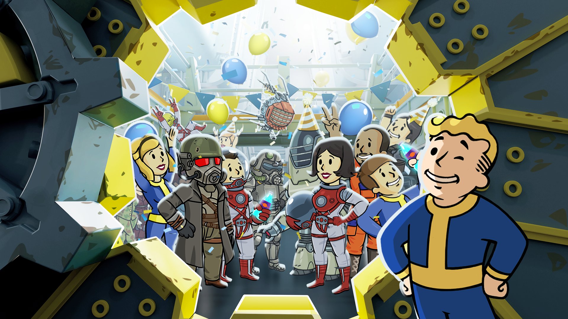 Fallout Shelter kỷ niệm 10 năm ra mắt với 230 triệu lượt tải-gamelade