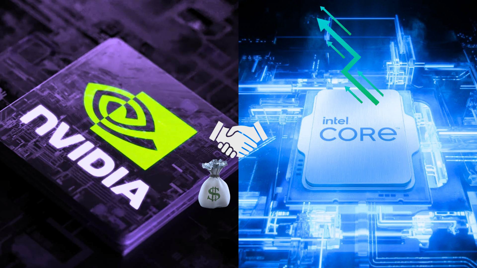 Nvidia đầu tư 5 tỷ USD vào Intel để sản xuất bộ xử lý thế hệ mới-gamelade