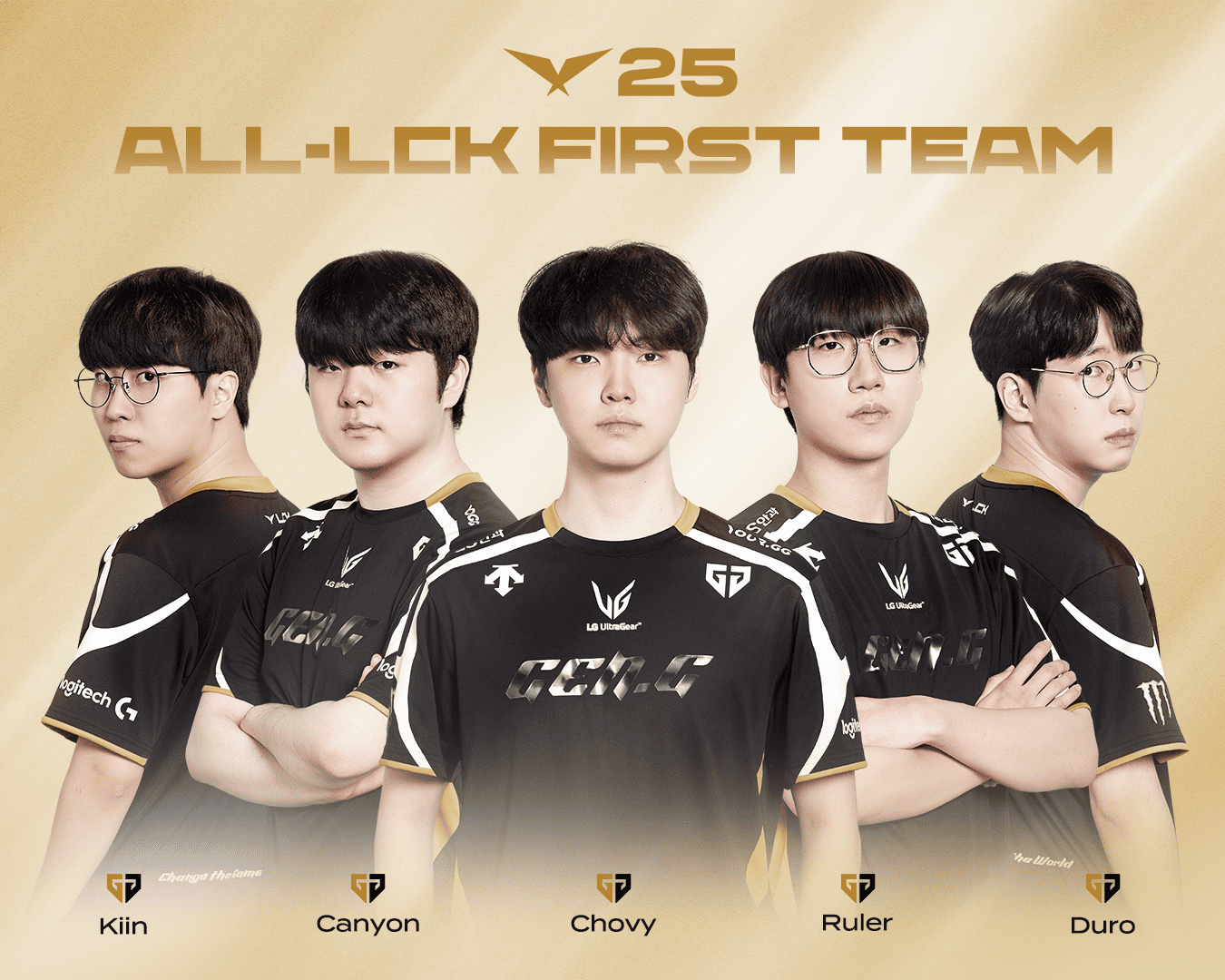 Gen.G thống trị LCK với cả 5 thành viên lọt vào đội hình tiêu biểu của mùa giải--gamelade