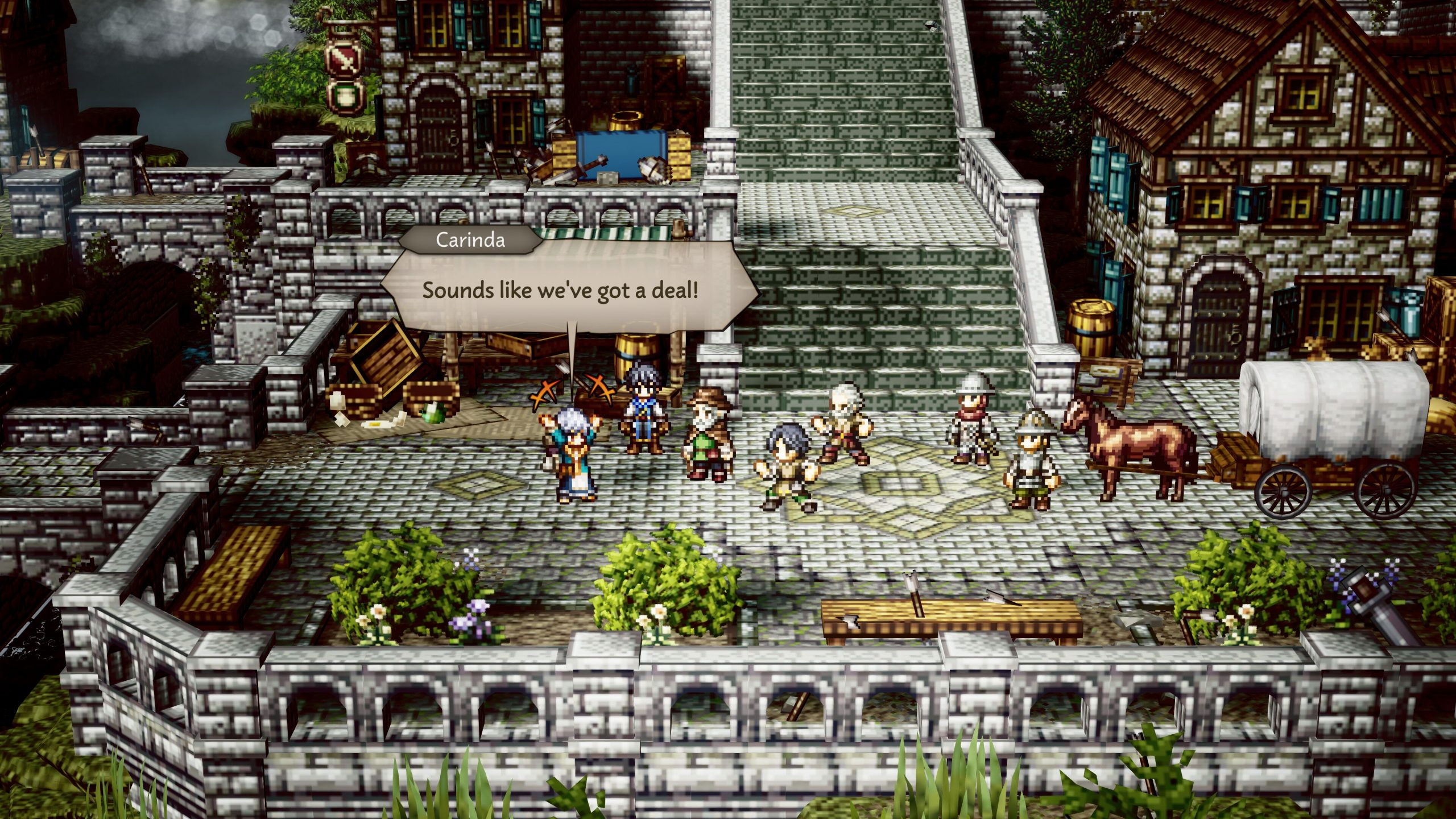 Octopath Traveler 0 hé lộ chi tiết Pardis III-gamelade