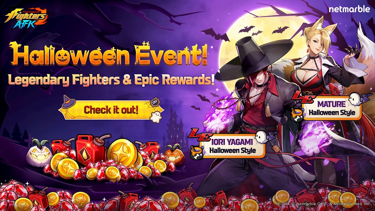The King of Fighters AFK khởi động sự kiện Halloween Spooky Night-gamelade