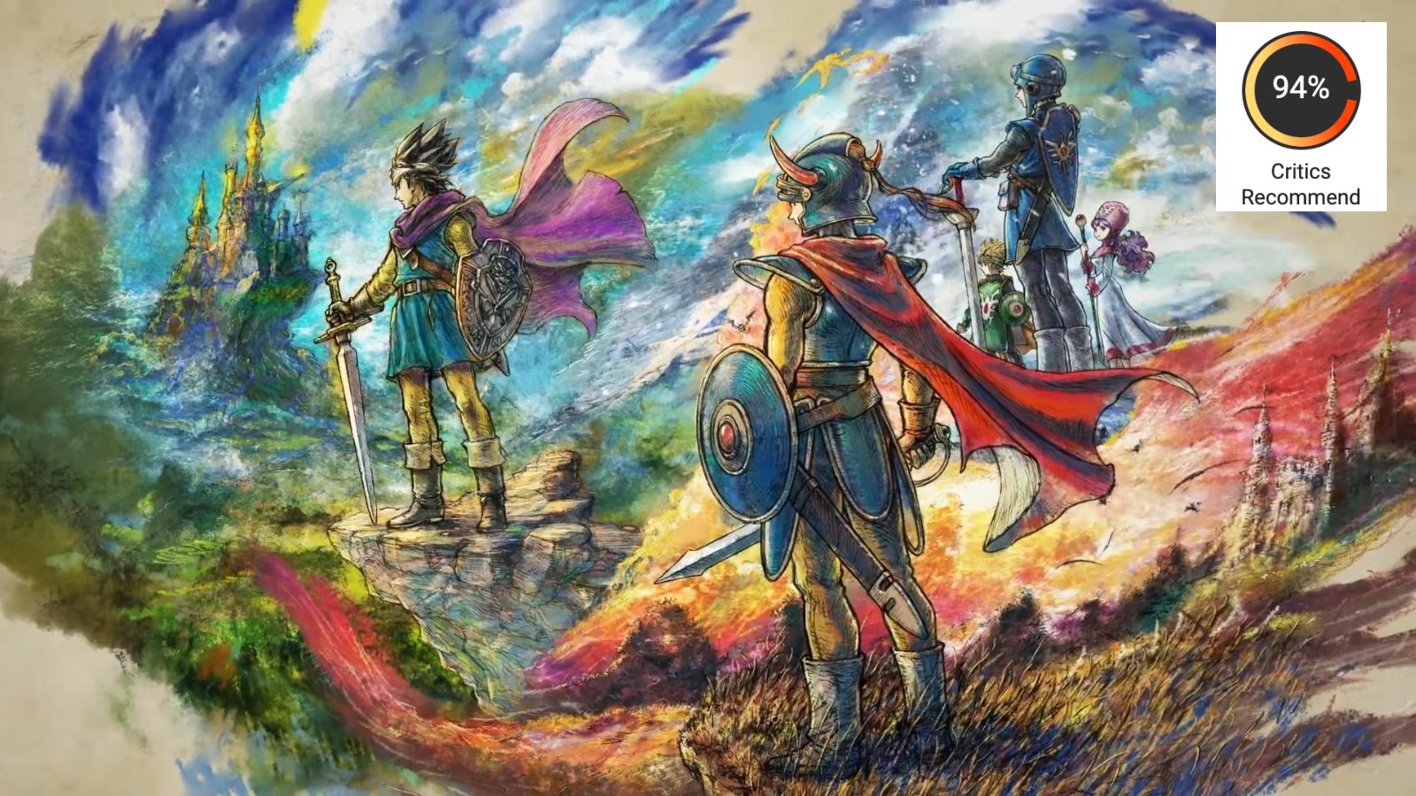 Dragon Quest I & II HD-2D remakes đạt điểm tuyệt đối bởi các chuyên gia-gamelade