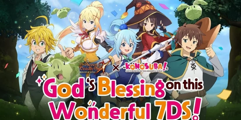The Seven Deadly Sins: Grand Cross hợp tác với Konosuba, mang đến ba anh hùng SSR mới -gamelade