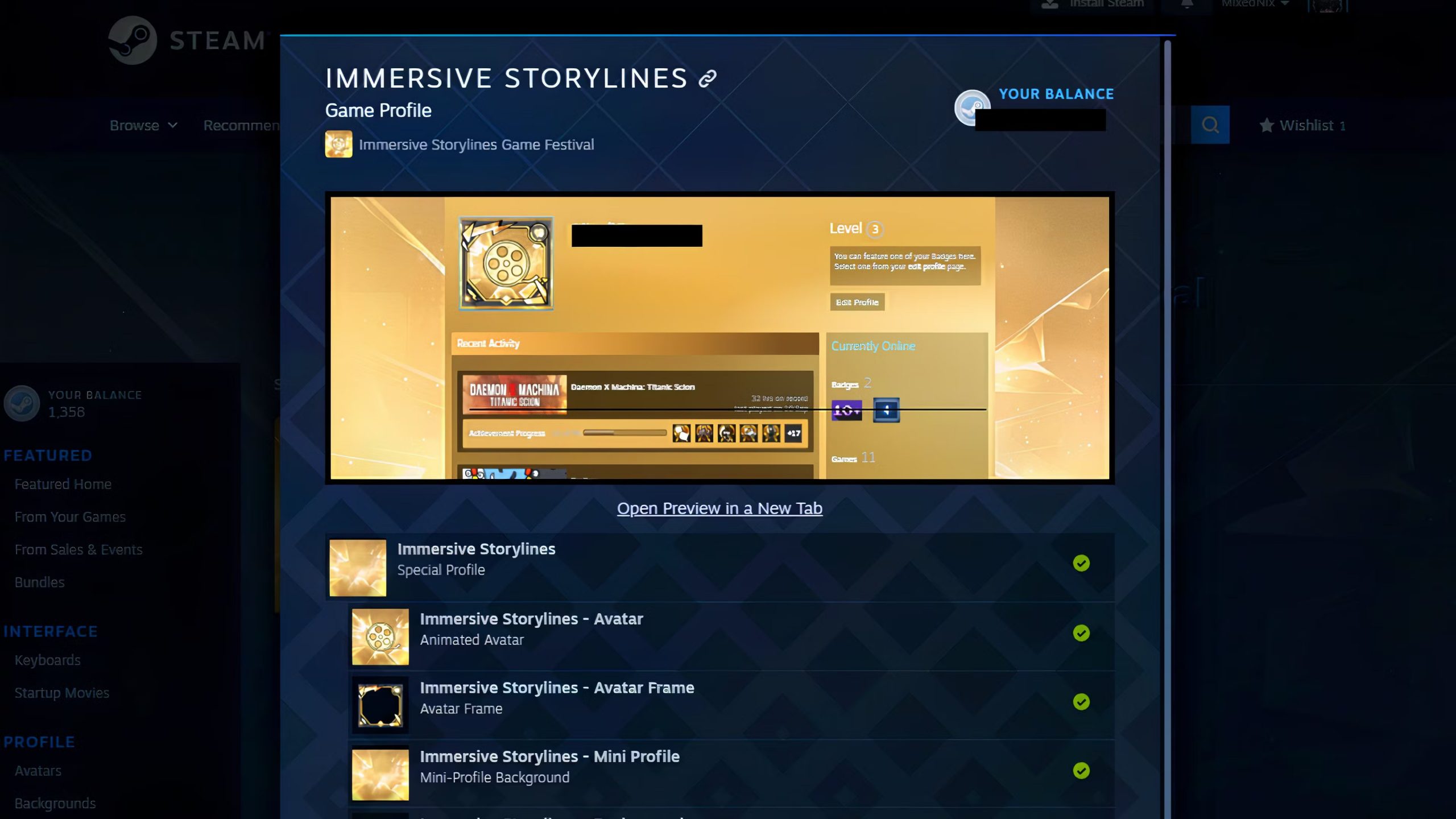 Steam đang tặng người dùng nhiều vật phẩm đặc biệt miễn phí tại cửa hàng điểm thưởng - Gamelade