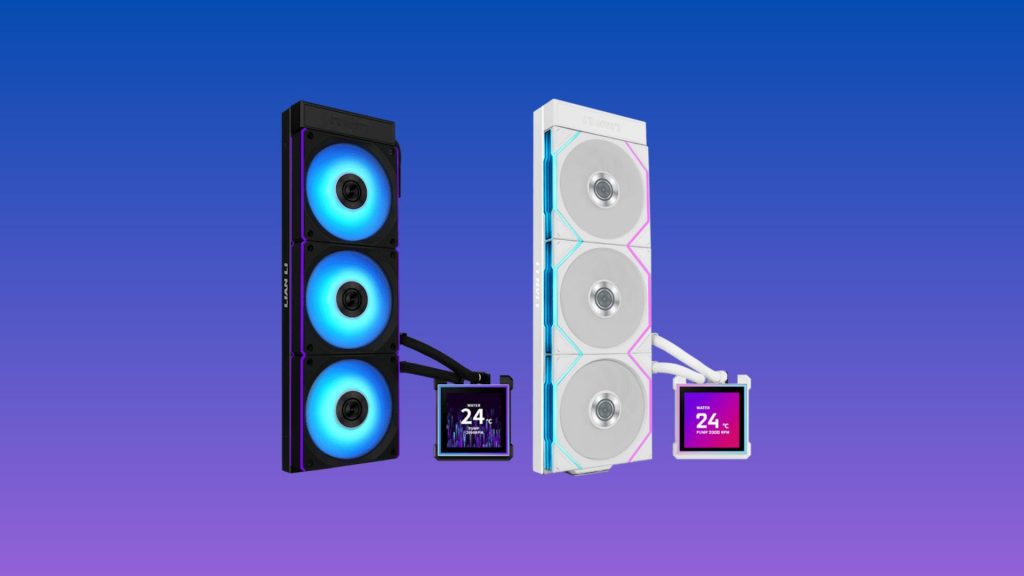 Lian Li trình làng tản nhiệt nước có màn hình kết nối không dây-gamelade