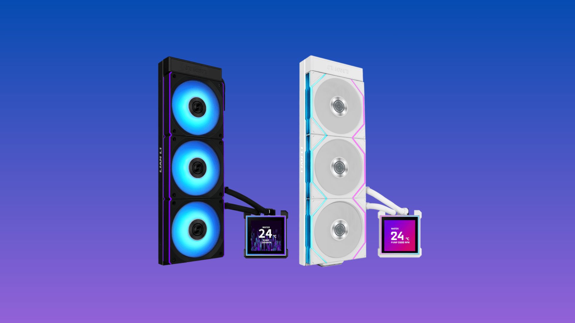 Lian Li trình làng tản nhiệt nước có màn hình kết nối không dây-gamelade