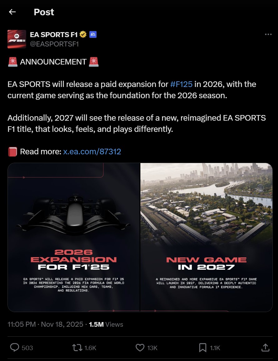 EA phá vỡ tiền lệ suốt 17 năm khi quyết định hủy bỏ dự án game mới - Gamelade