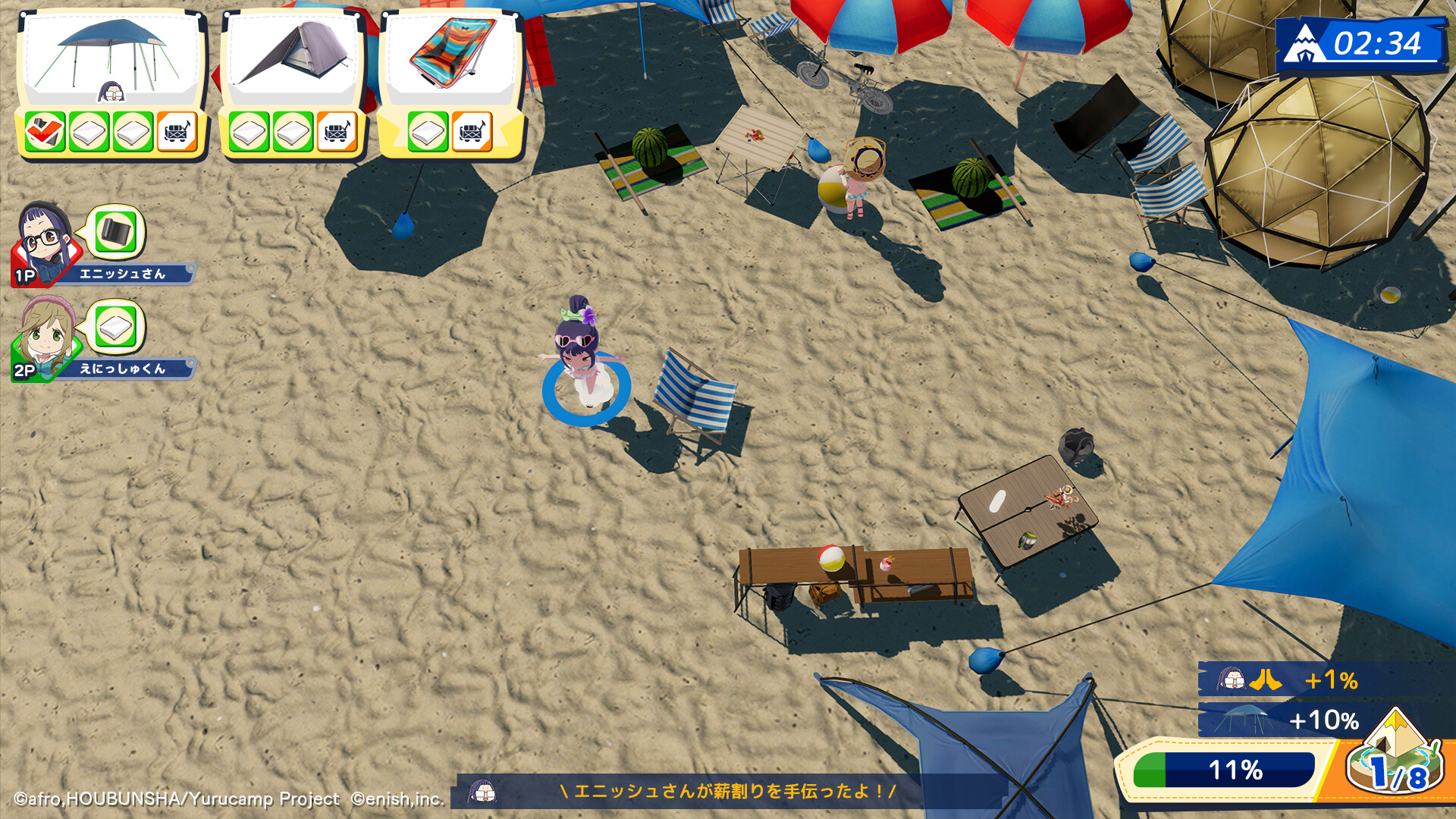 Laid-Back Camp Camping Cook! công bố sẽ có mặt trên Switch và PC-gamelade