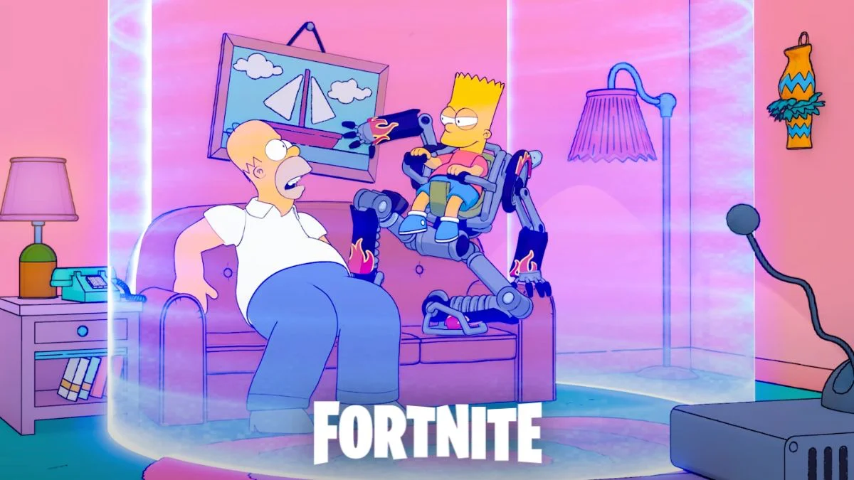Fortnite tạm thời vô hiệu hóa chiếc ghế sofa The Simpsons sau sự cố bug bất tử-gamelade
