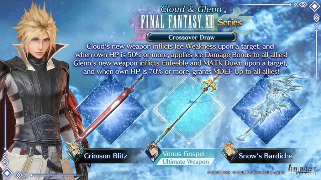 FFVII Ever Crisis Ra Mắt Banner Lightning Returns: FFXIII Cho Cloud và Glenn- Gamelade