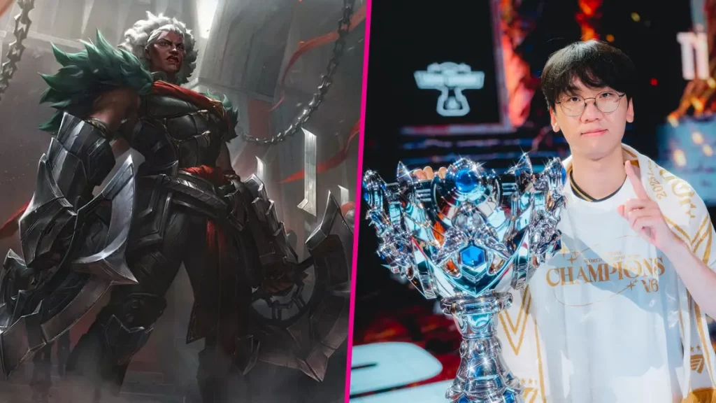 T1 Doran xác nhận Ambessa là tướng nhận skin vô địch CKTG 2025-gamelade