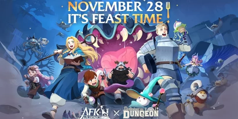 AFK Journey công bố hợp tác với anime ẩm thực Delicious in Dungeon-gamelade