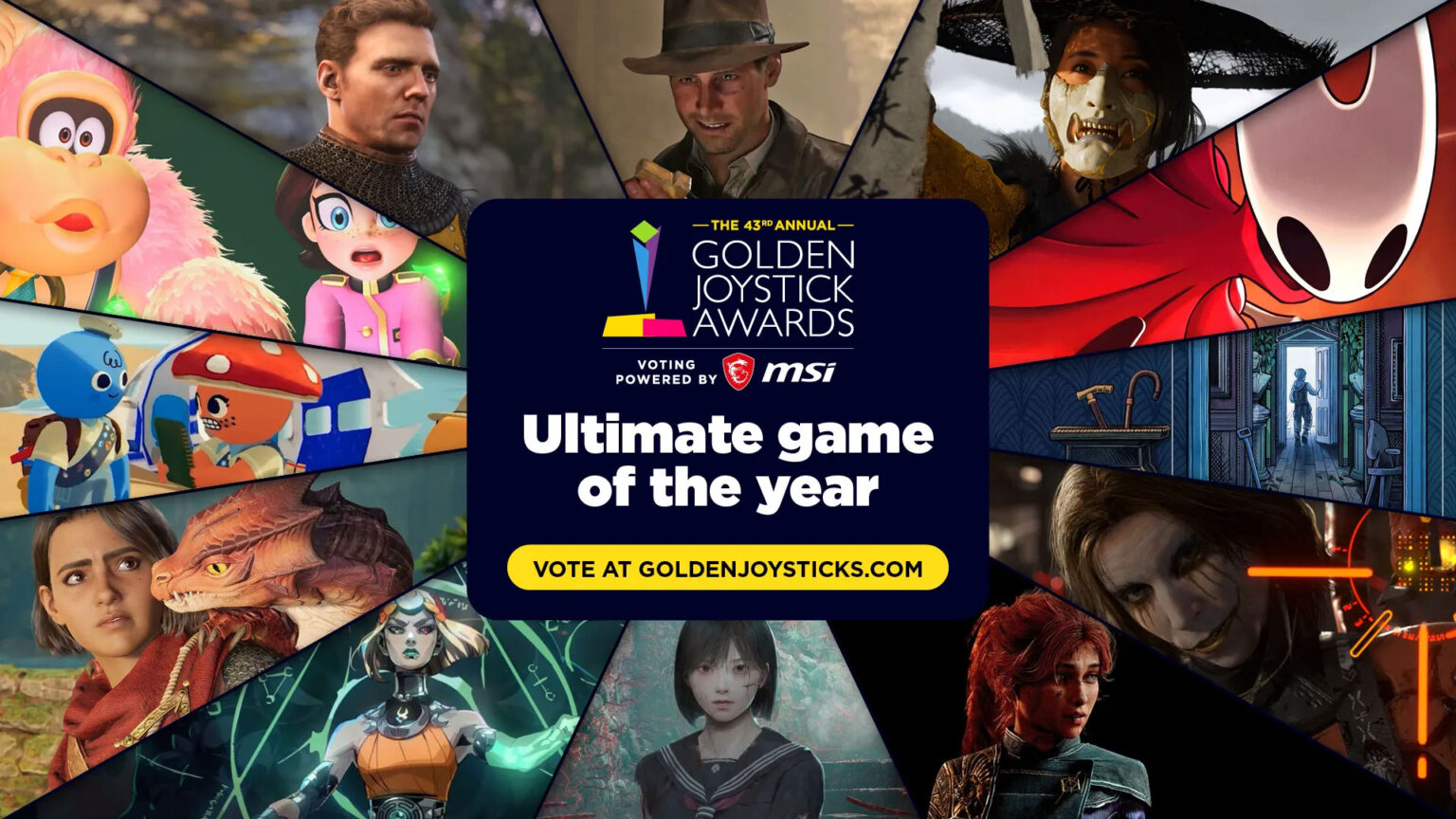 Golden Joystick Awards 2025 công bố 12 ứng cử viên cho danh hiệu GOTY-gamelade