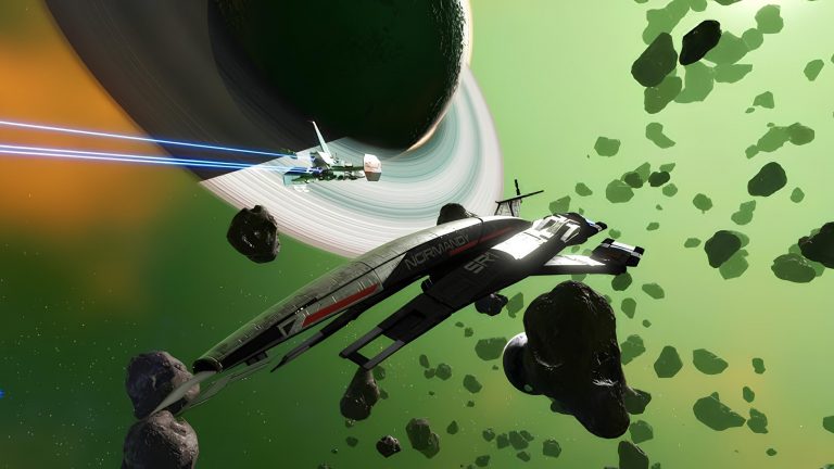 Tàu không gian huyền thoại SSV Normandy SR1 chính thức đổ bộ vào thế giới No Man’s Sky - Gamelade