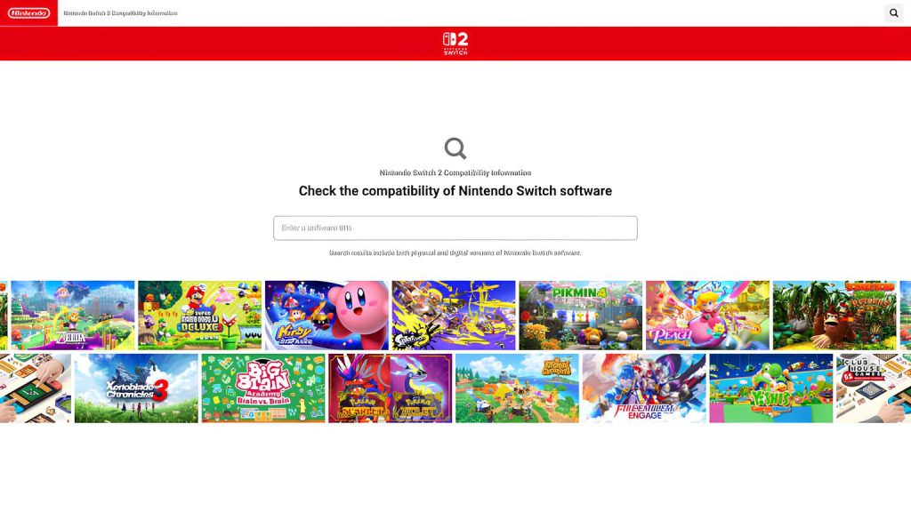 Nintendo ra mắt cổng tra cứu cho các hệ máy Nintendo Switch-gamelade