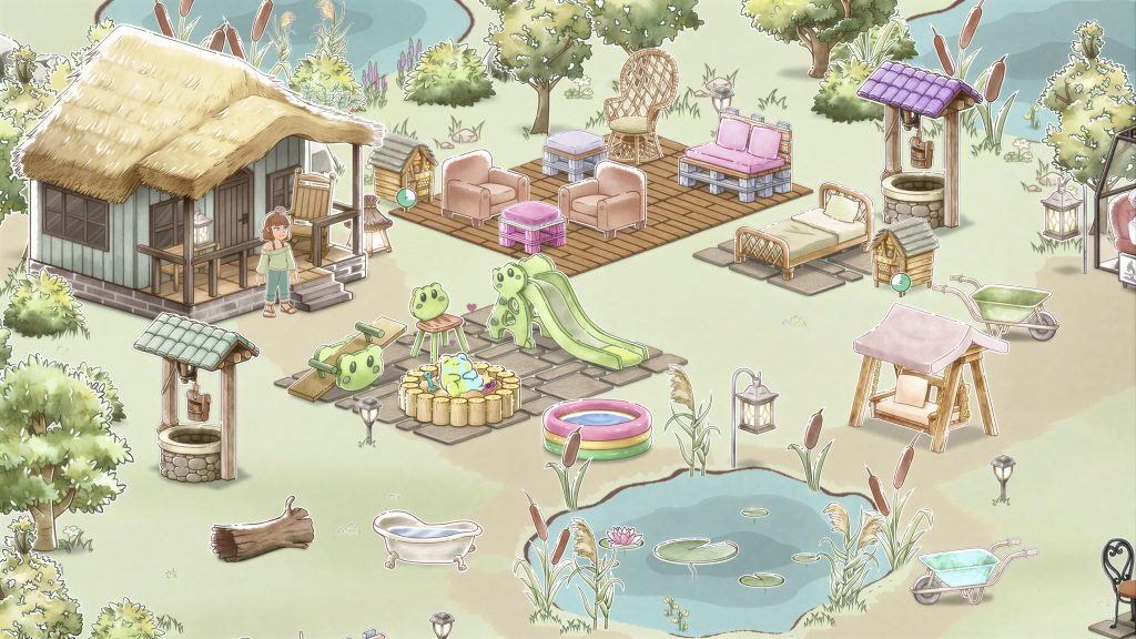Kamaeru: A Frog Refuge chính thức mở đăng ký sớm, mời gọi game thủ kiến tạo mái nhà chung cho loài ếch - Gamelade