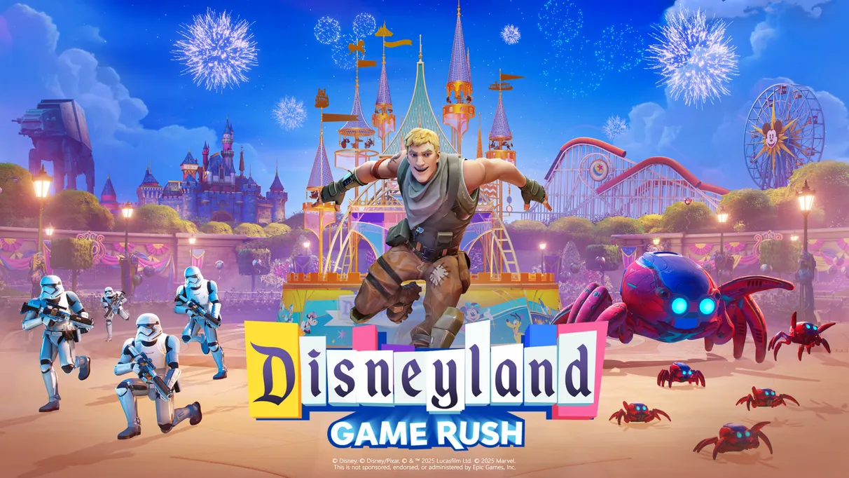 Disney và Epic Games ra mắt Disneyland Game Rush – bước khởi đầu chân thực cho vũ trụ Fortnite x Disney Parks-gamelade