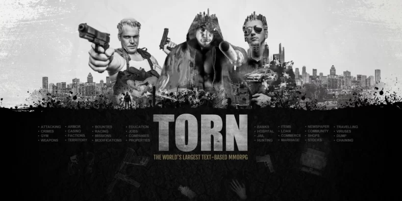 Torn - tựa game RPG text-based lấy chủ đề tội phạm kỷ niệm cột mốc 21 năm-gamelade