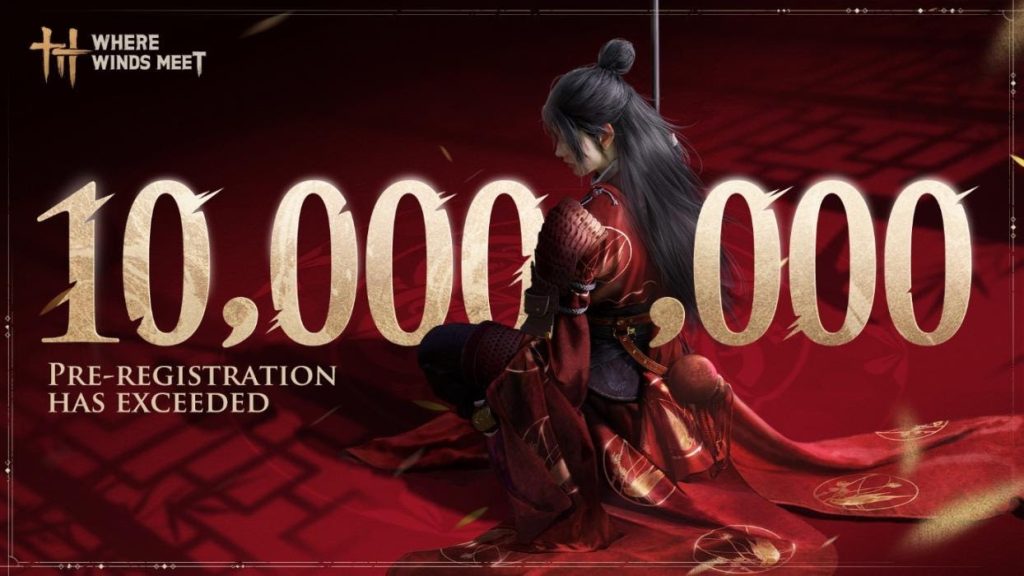 Where Winds Meet cán mốc 10 triệu người đăng ký-gamelade