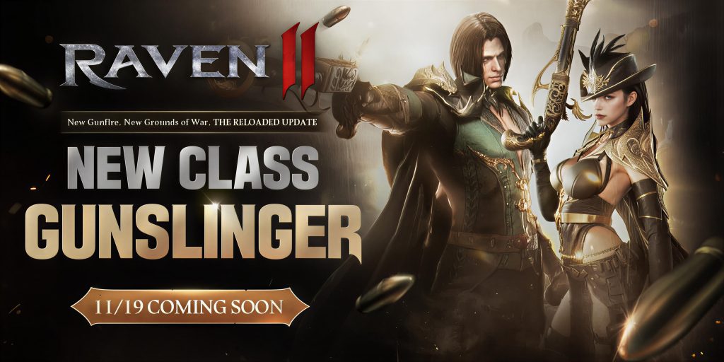 Raven2 ra mắt lớp nhân vật Gunslinger trong bản cập nhật lớn đầu tiên - Gamelade