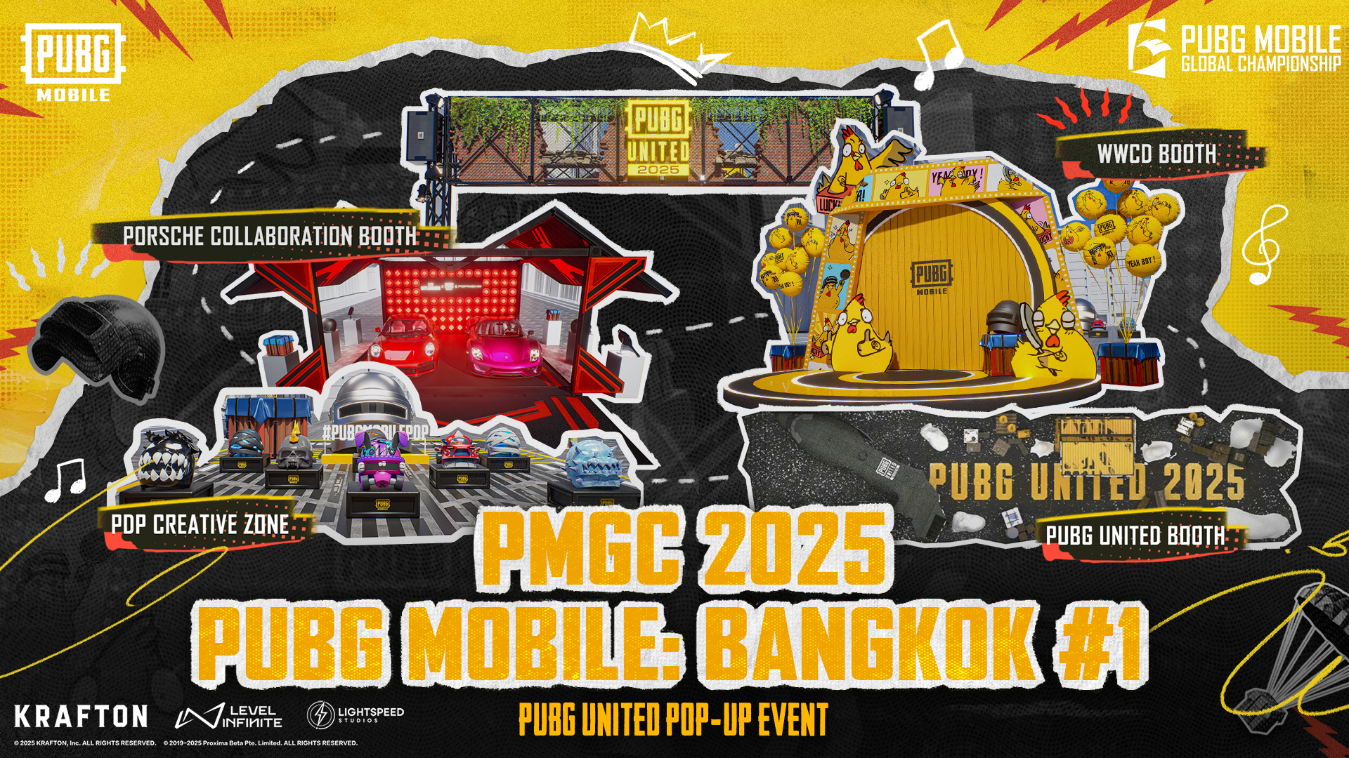 PUBG MOBILE biến Bangkok thành sân chơi khổng lồ chào đón chung kết PMGC 2025 - Gamelade