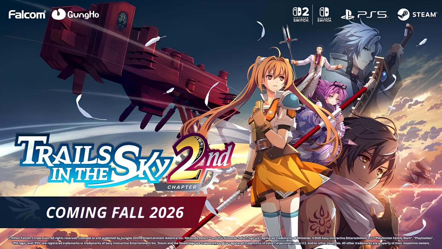 Trails in the Sky 2nd Chapter Remake được công bố-gamelade