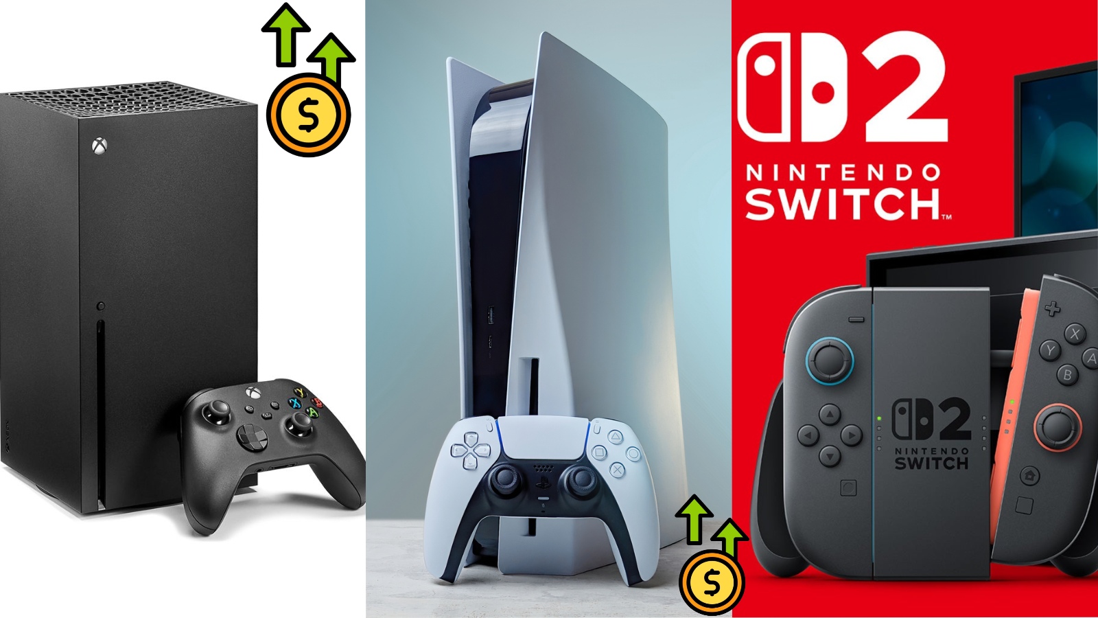 Các hệ máy console đối mặt làn sóng tăng giá mới-gamelade