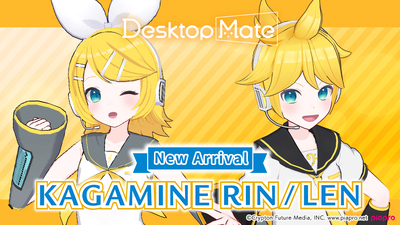 Kagamine Len và Rin gia nhập Desktop Mate dưới dạng DLC sau sinh nhật 19 năm - gamelade