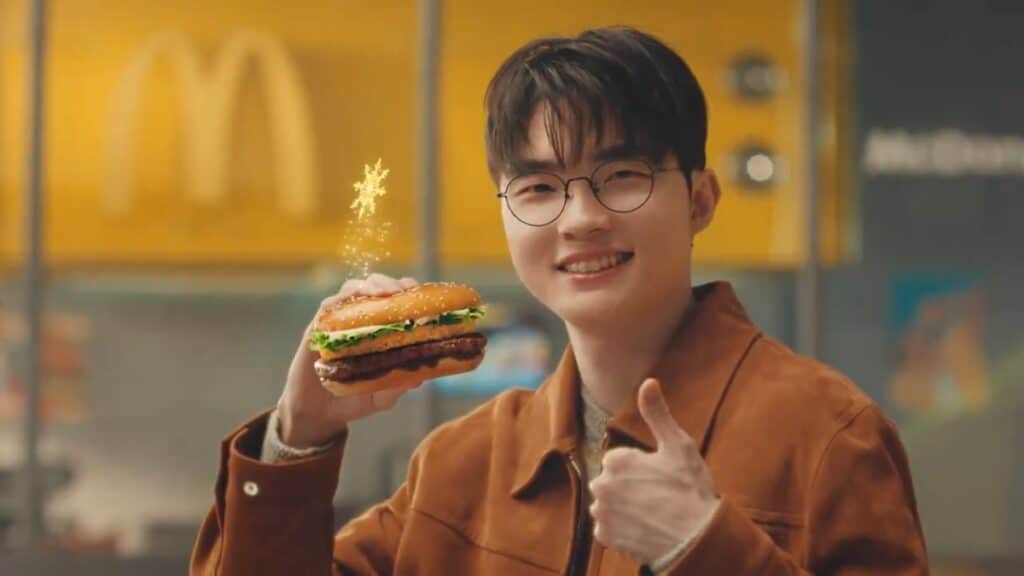 Quỷ vương bất tử Faker bắt tay cùng McDonald's-gamelade