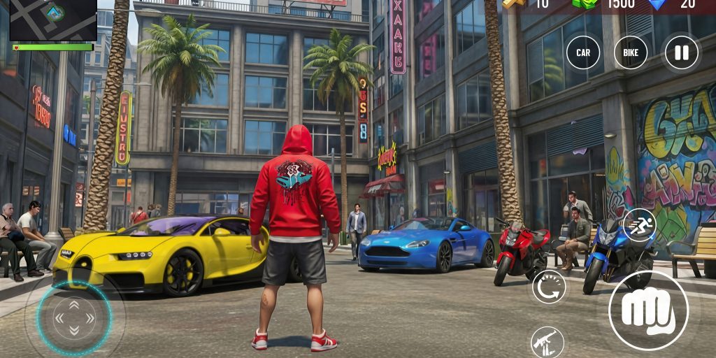 Mad Street Crime Hustle Game chính thức cập bến Android - Gamelade