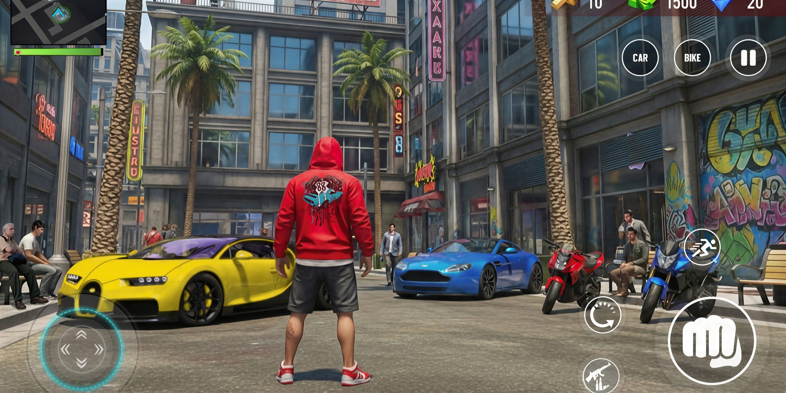 Mad Street Crime Hustle Game chính thức cập bến Android - Gamelade