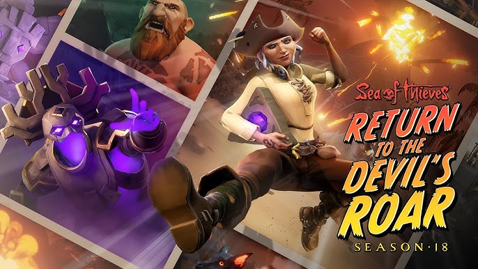Sea of Thieves hé lộ Season 18: Trở lại Devil's Roar với kho báu và thử thách mới - Gamelade